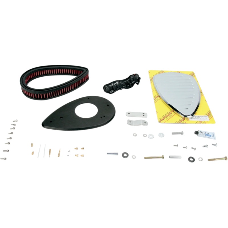 Baron Custom Accessories Big Air Kit – Comet – Chrome BA-2011-06