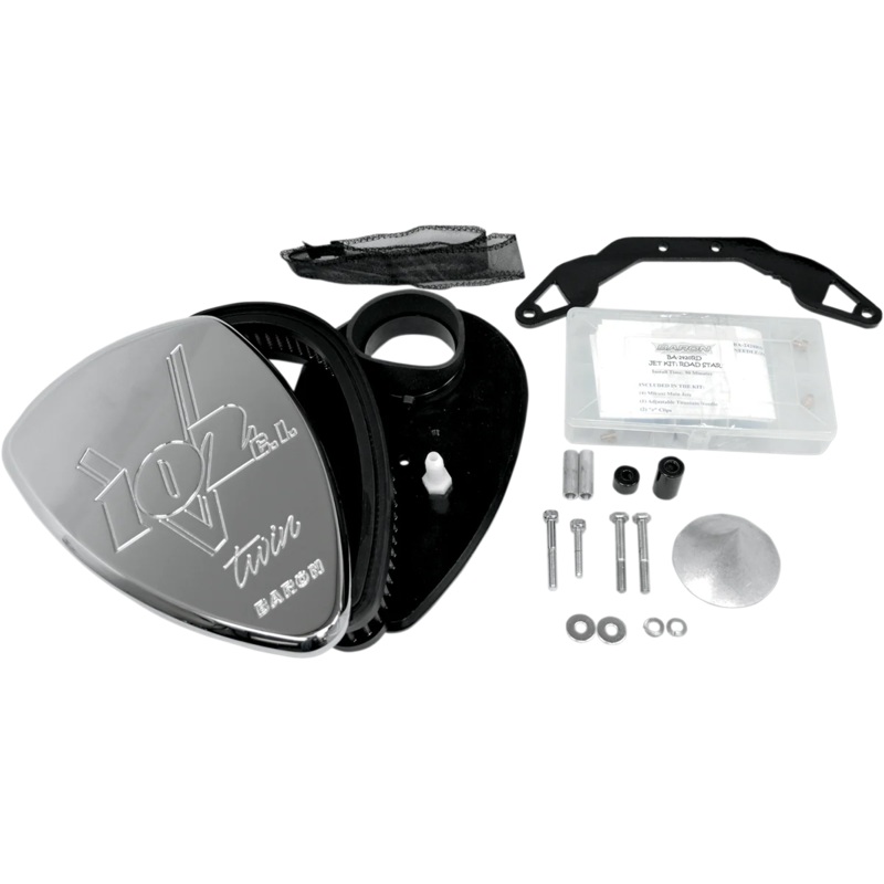 Baron Custom Accessories Big Air Kit – V102 – Chrome BA-2020-08