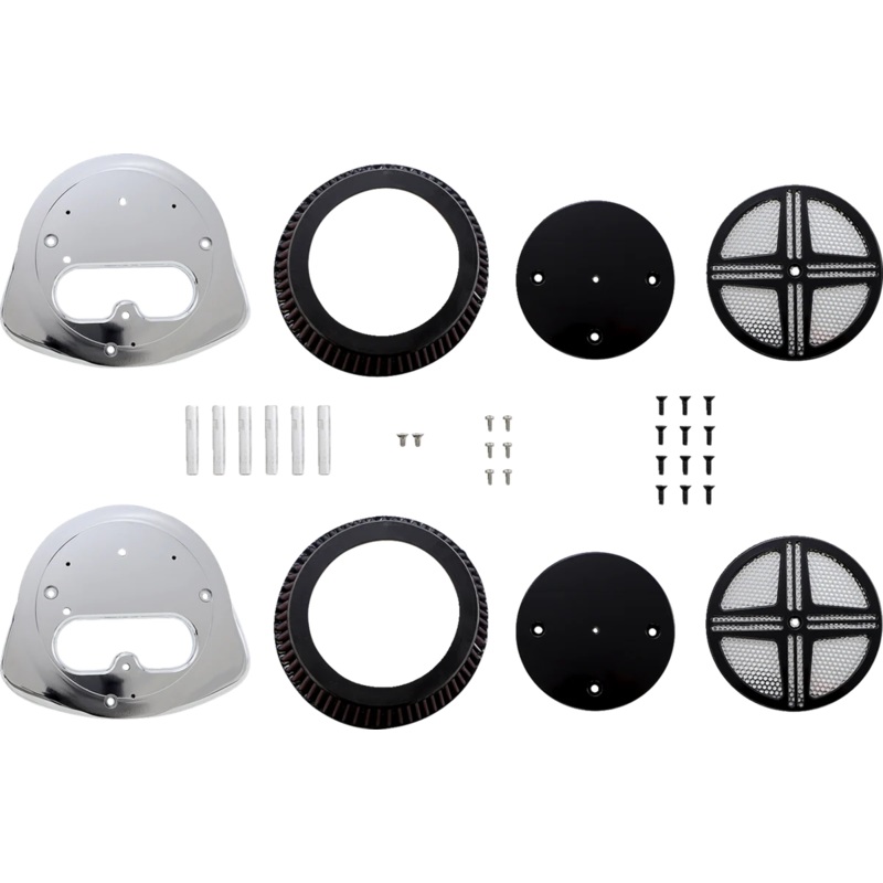 Baron Custom Accessories xXx Big Air Kit – Black BA-2381-00B