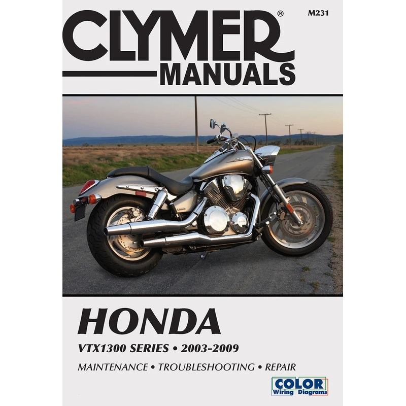 Clymer Manual – Honda VTX1300 ’03-’09 CM231