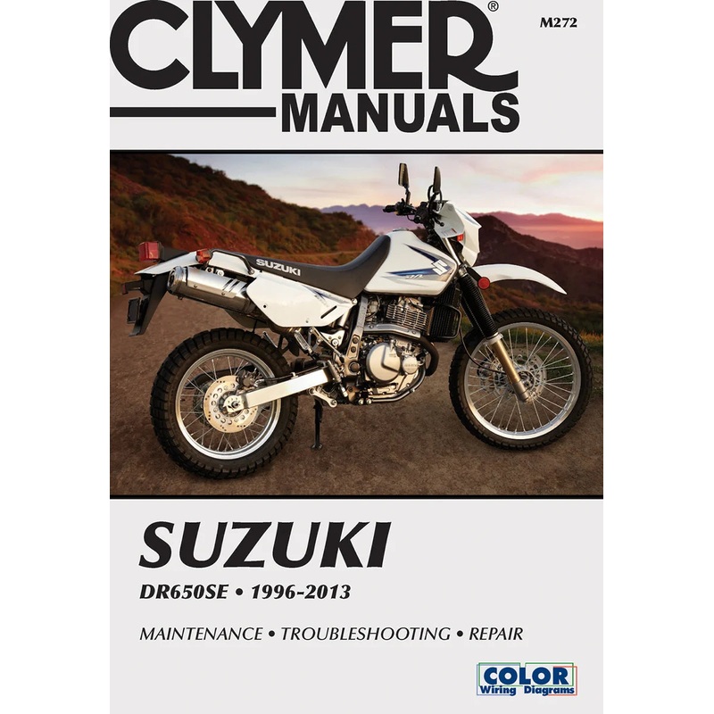 Clymer Manual – Suzuki DR650 SE ’96-’19 CM272
