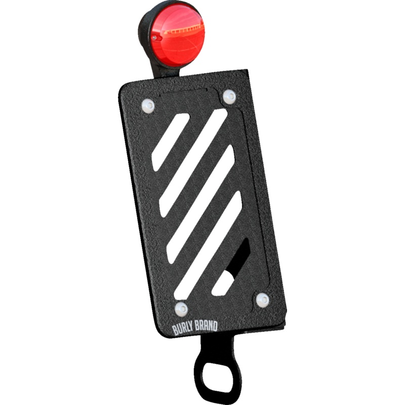 Burly Brand License Plate Mount – Side Mount B13-3001TB