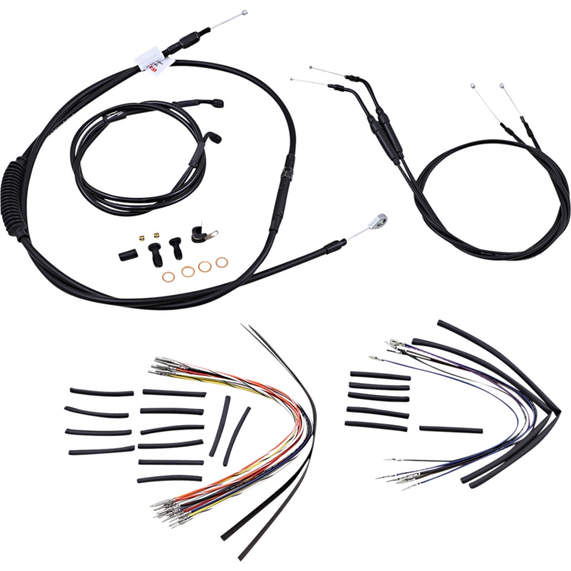 Burly Brand Control Kit – 14″ Ape Hanger Handlebars B30-1043