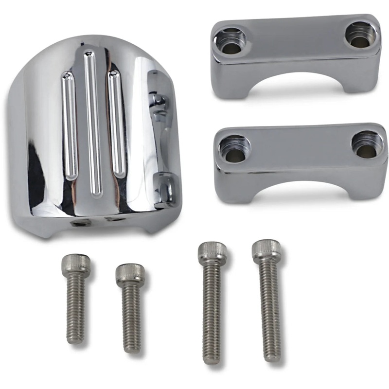 Dakota Digital Chrome Clamp Mount – For 1″ T-Bar/Riser Handlebar BKT-5001