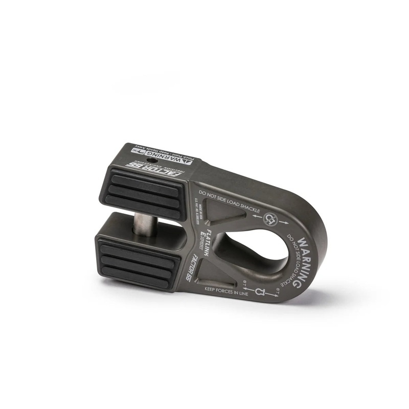 Flatlink-E Expert Winch Shackle Mount Gray