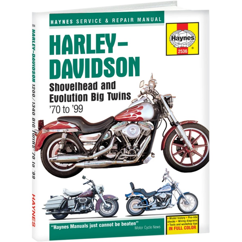 Haynes Manual – Big Twins ’70-’99 M2536