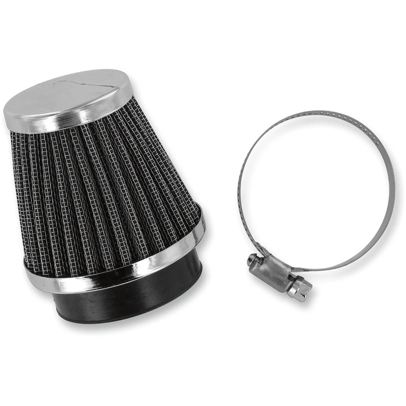 Emgo Clamp-On Pod Air Filter – Honda/Kawasaki/Suzuki/Yamaha – 52 mm ID 12-55752
