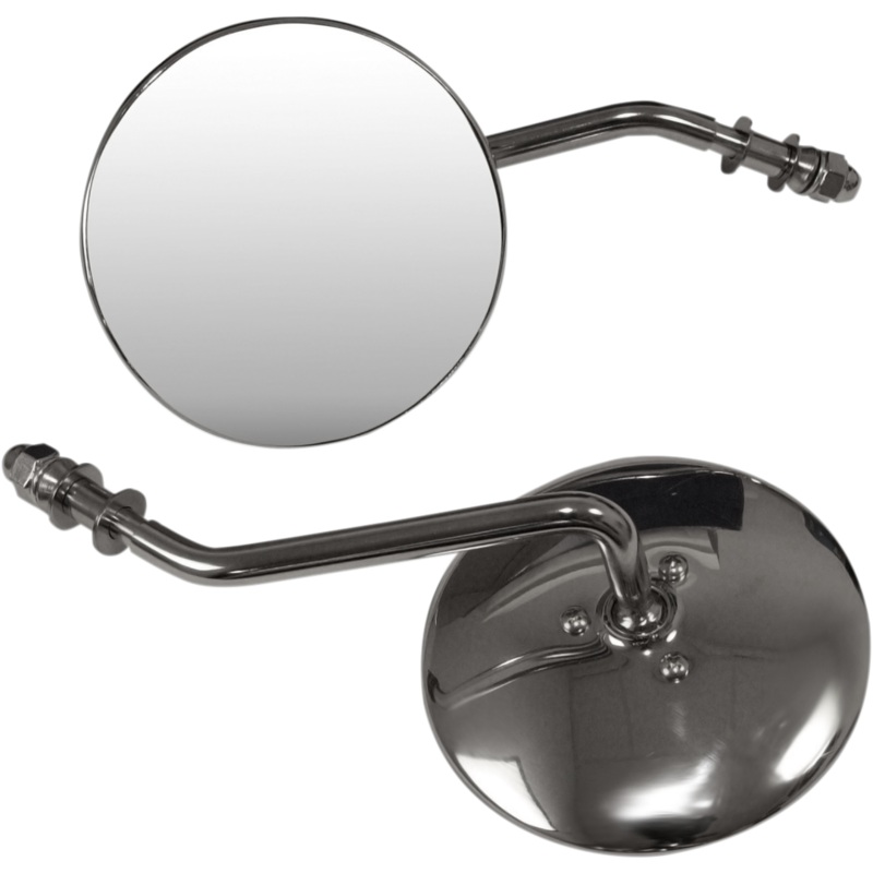 Emgo Mirror – 4″ – Smooth Chrome 20-21794