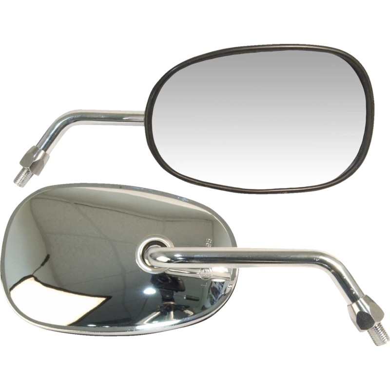 Emgo Mirror – OEM-Style Replacement – Rectangle – Chrome – Right 20-29721