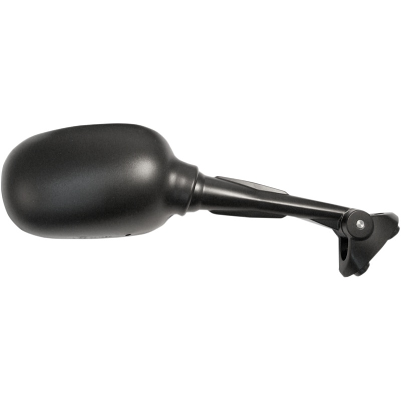 Emgo Mirror – Side View – Oval – Black – Right 20-24721