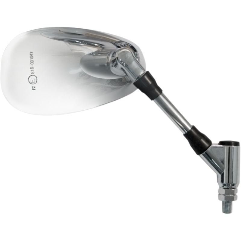 Emgo Mirror – Side View – Oval – Chrome – Right 20-34921