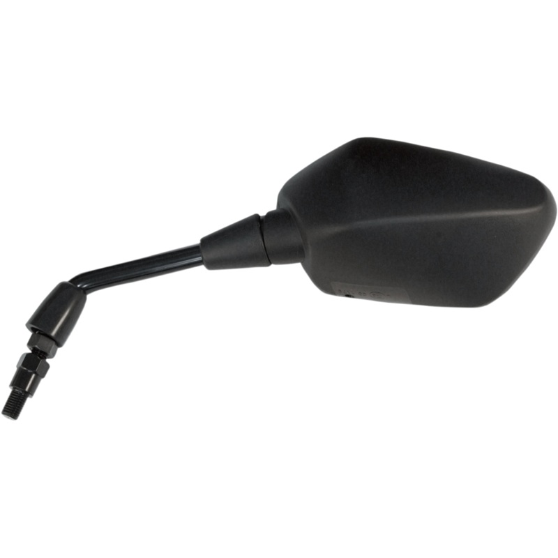 Emgo Mirror – Side View – Polygon – Black – Left 20-35282