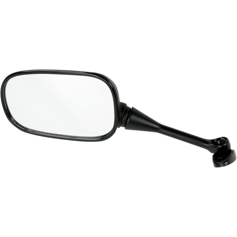 Emgo Mirror – Side View – Rectangle – Black – Left 20-35222