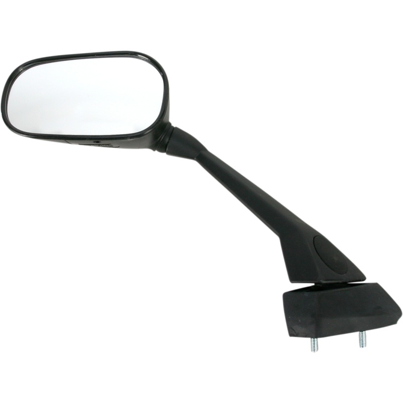 Emgo Mirror – Side View – Rectangle – Black – Left 20-37432