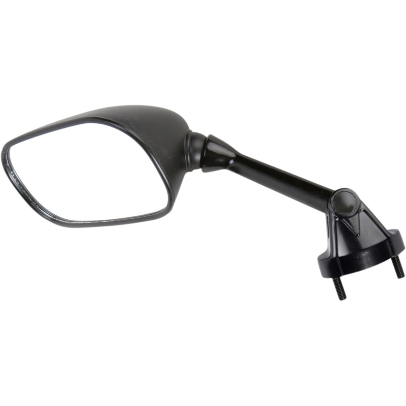 Emgo Mirror – Side View – Rectangle – Black – Left 20-43072