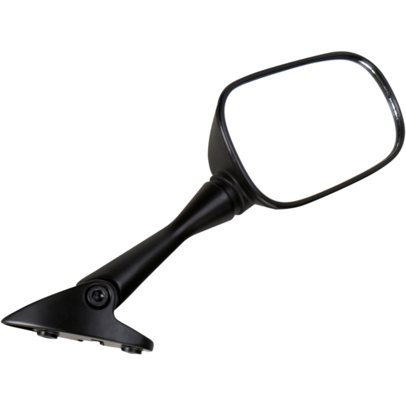 Emgo Mirror – Side View – Rectangle – Black – Right 20-37341