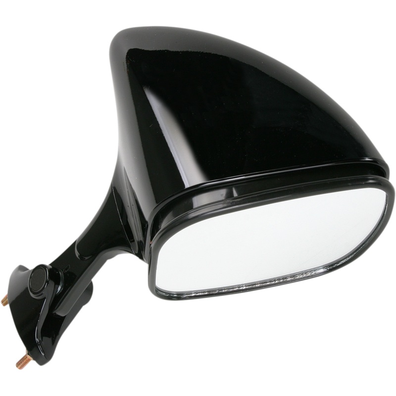 Emgo Mirror – Side View – Rectangle – Black – Right 20-43051