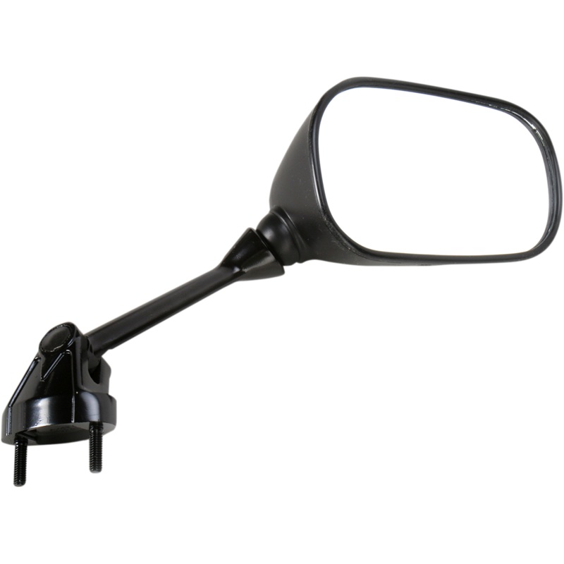 Emgo Mirror – Side View – Rectangle – Black – Right 20-43071