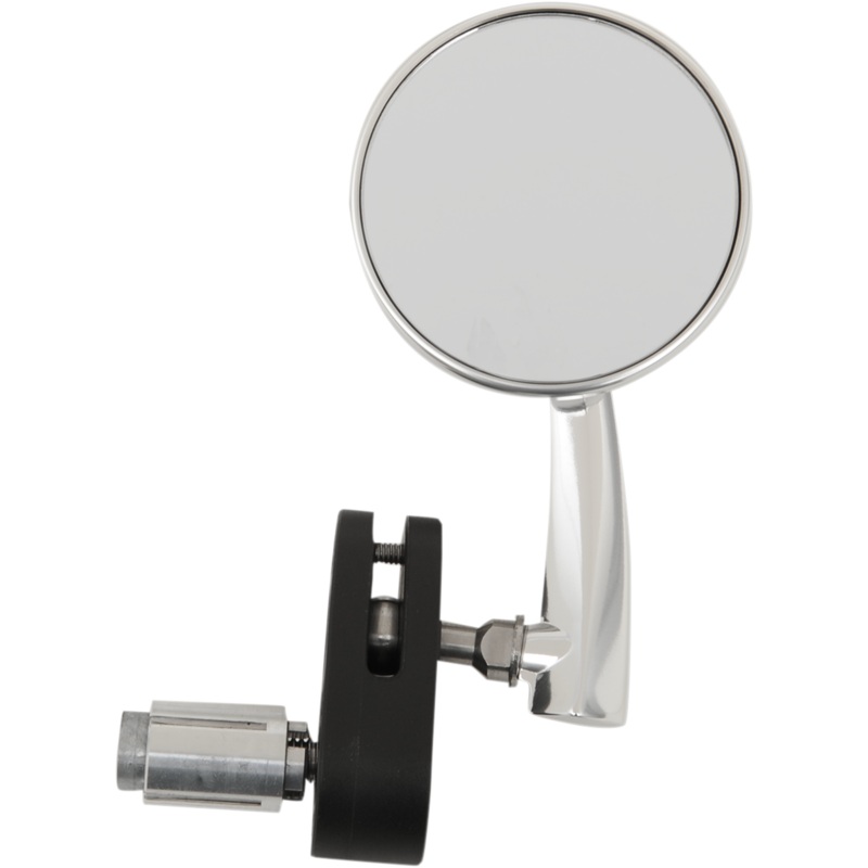 Emgo Mirror – Side View – Round – Polished – Right 20-34043