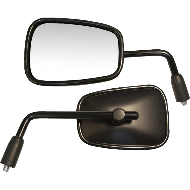 Emgo Mirror – OEM-Style Replacement – Rectangle – Black – Left 20-43142