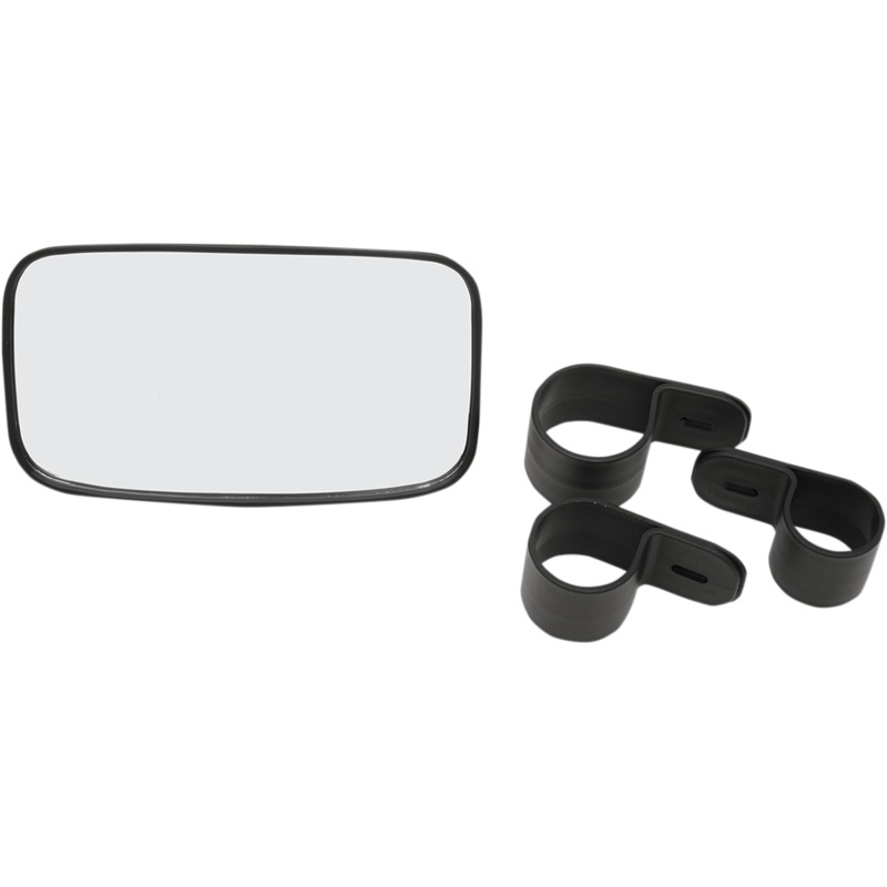 Emgo Mirror – Rear View – Rectangle – Black 20-64574