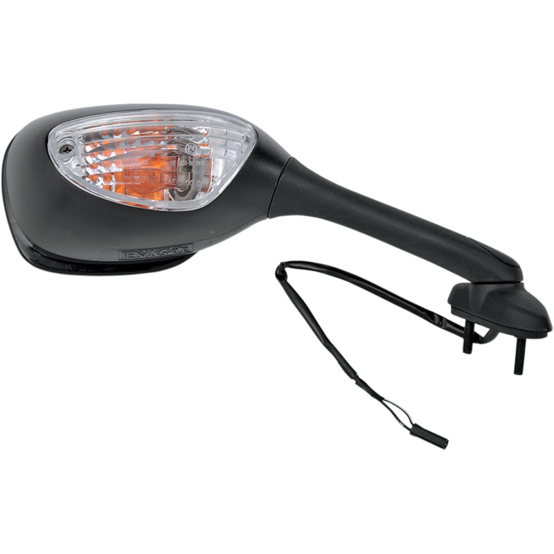 Emgo Mirror – Side View – Cat Eye – Black – Right 20-69791