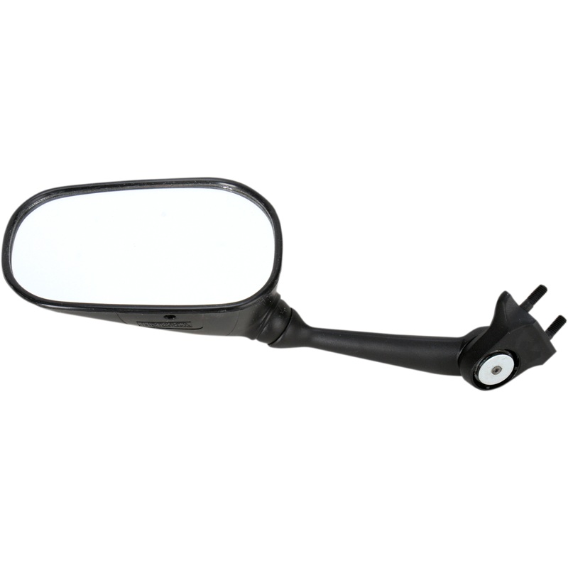 Emgo Mirror – Side View – Oval – Black – Left 20-57902