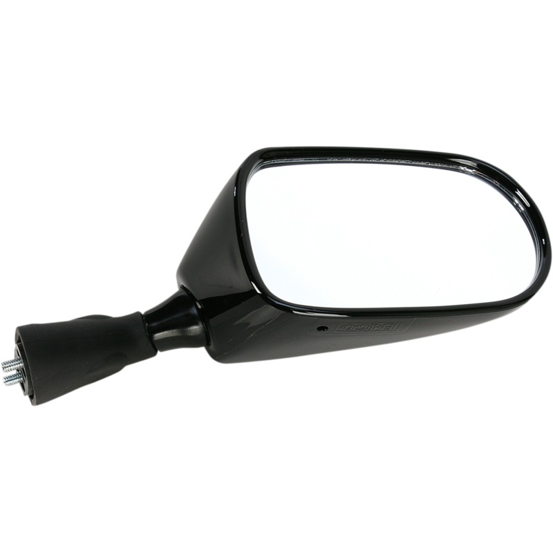Emgo Mirror – Side View – Oval – Black – Right 20-55201