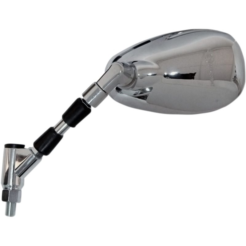 Emgo Mirror – Side View – Oval – Chrome – Left 20-57932