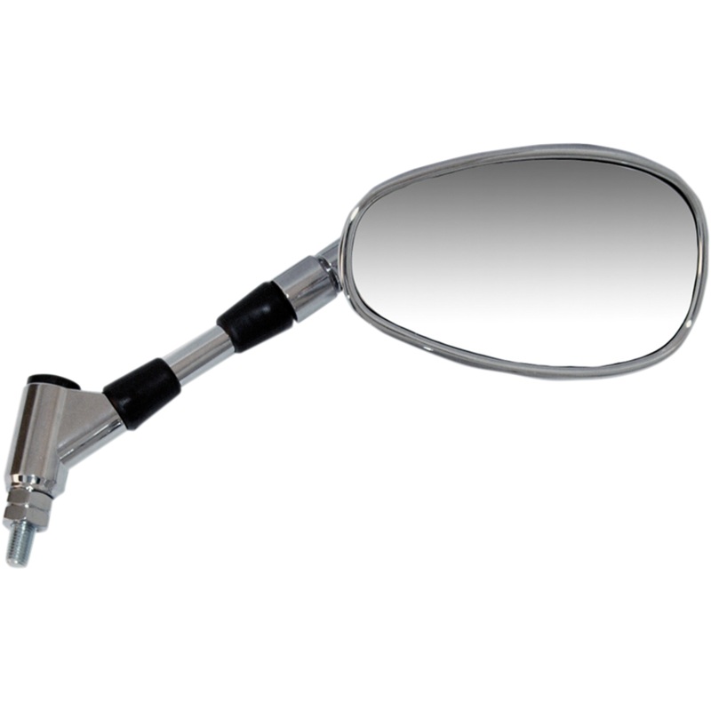 Emgo Mirror – Side View – Oval – Chrome – Right 20-57931