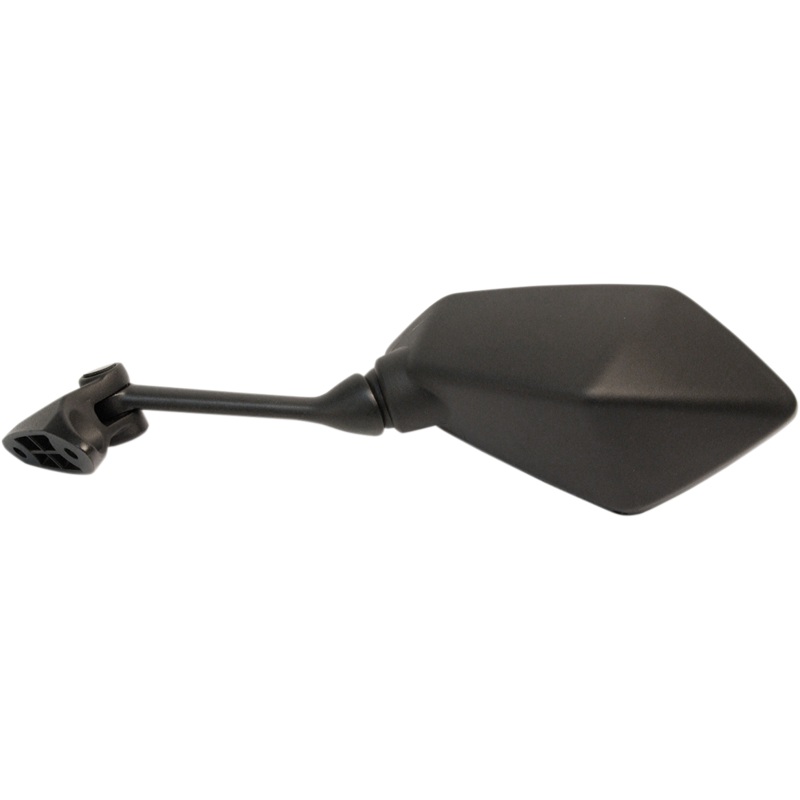 Emgo Mirror – Side View – Polygon – Black – Left 20-43102