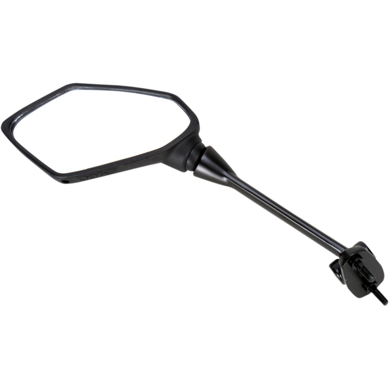 Emgo Mirror – Side View – Polygon – Black – Left 20-49212