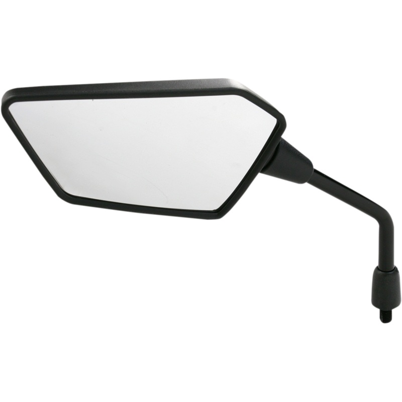 Emgo Mirror – Side View – Polygon – Black – Left 20-49222