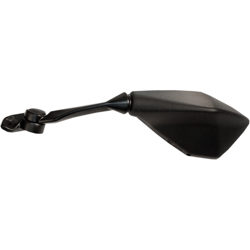 Emgo Mirror – Side View – Polygon – Black – Left 20-49262