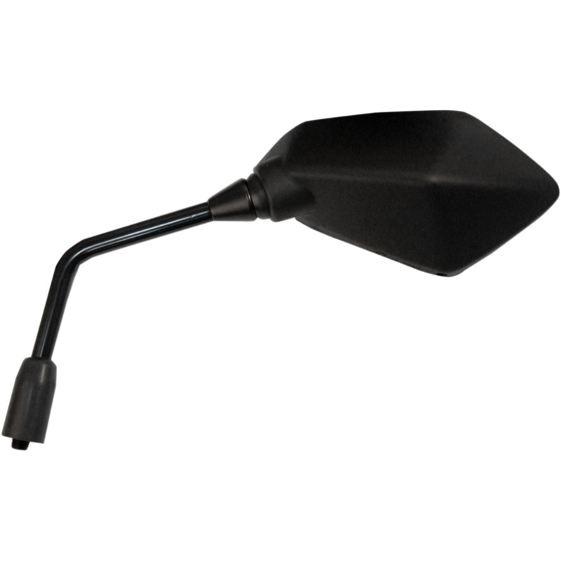 Emgo Mirror – Side View – Polygon – Black – Left 20-49272