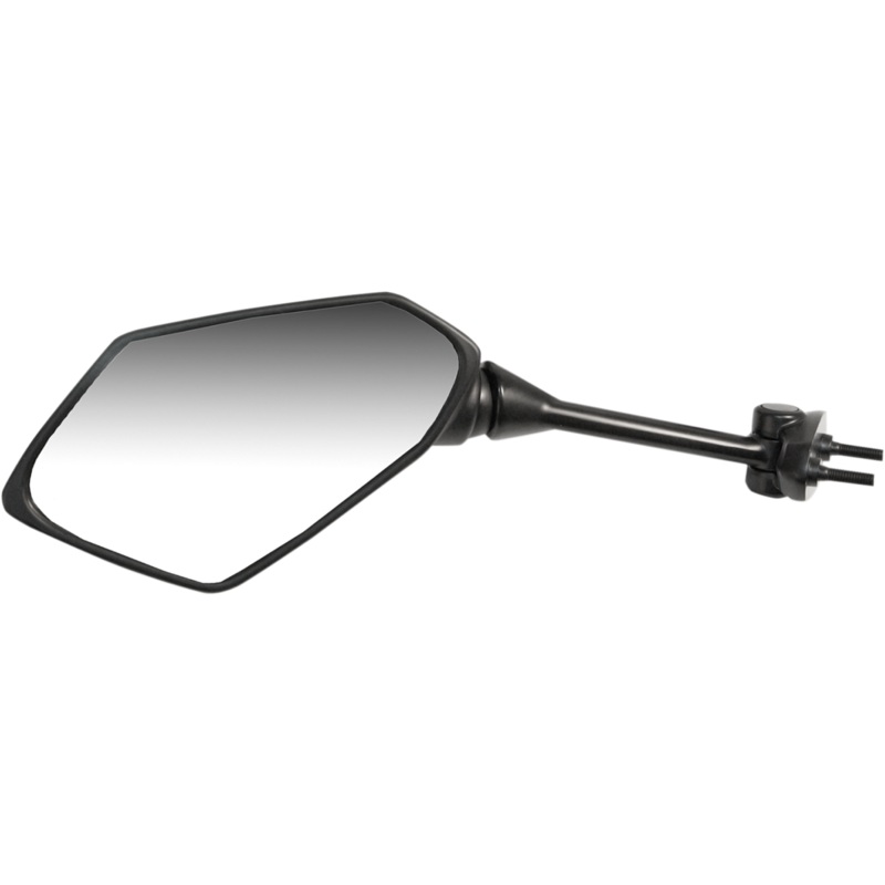Emgo Mirror – Side View – Polygon – Black – Left 20-49292