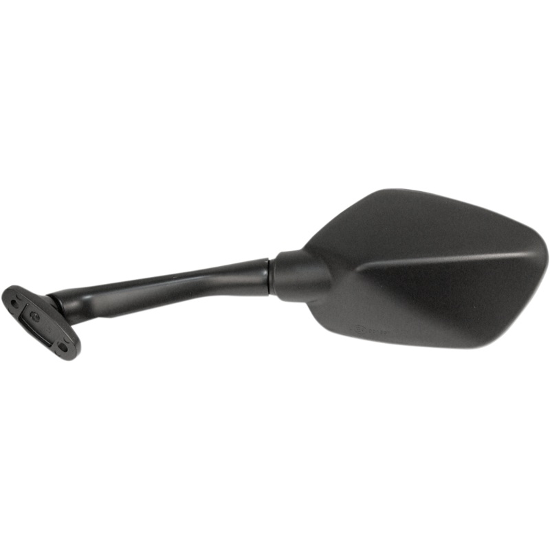 Emgo Mirror – Side View – Polygon – Black – Left 20-61722