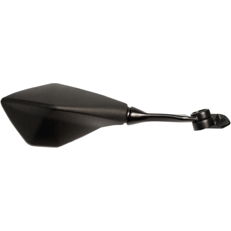 Emgo Mirror – Side View – Polygon – Black – Right 20-49251