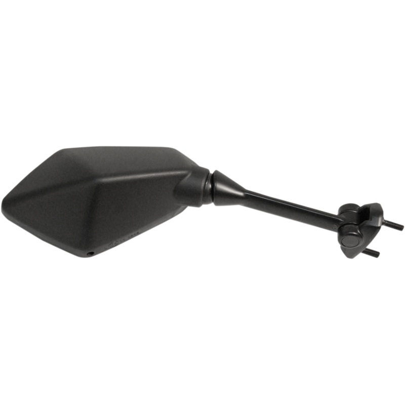 Emgo Mirror – Side View – Polygon – Black – Right 20-49291