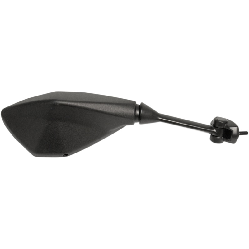 Emgo Mirror – Side View – Polygon – Black – Right 20-49301