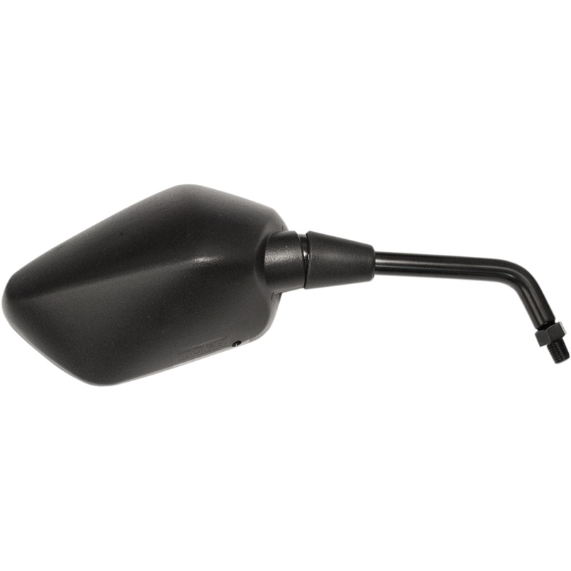 Emgo Mirror – Side View – Polygon – Black – Right 20-61731
