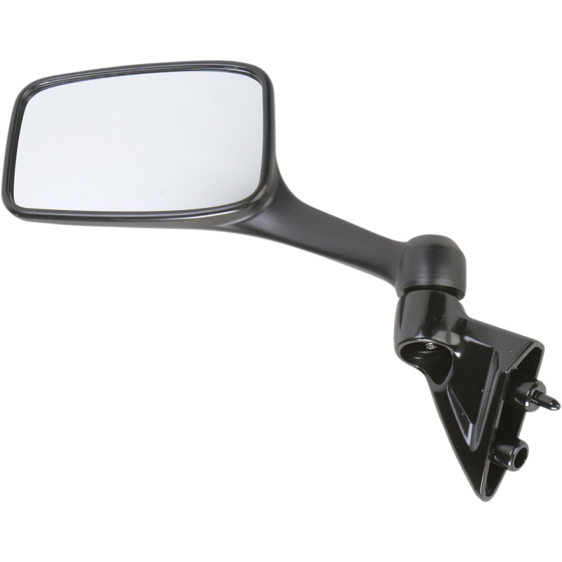 Emgo Mirror – Side View – Rectangle – Black – Left 20-43082