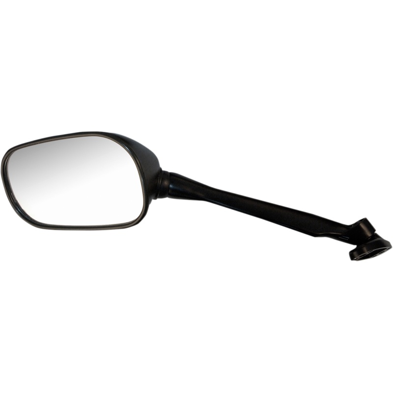 Emgo Mirror – Side View – Rectangle – Black – Left 20-87102
