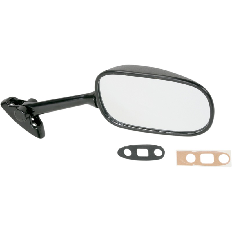 Emgo Mirror – Side View – Rectangle – Black – RIght 20-69771