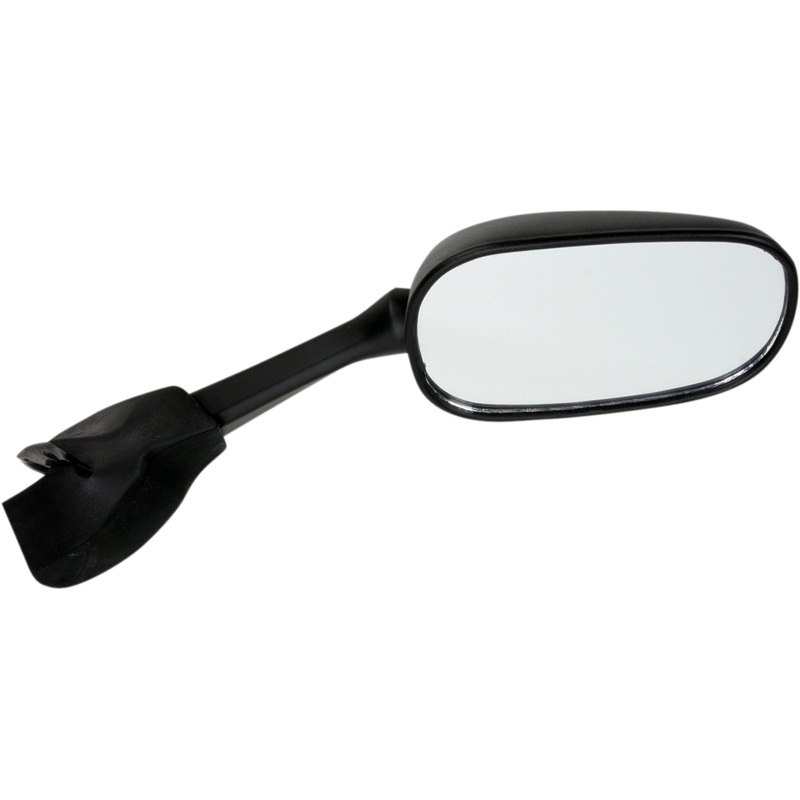 Emgo Mirror – Side View – Rectangle – Black – Right 20-80571