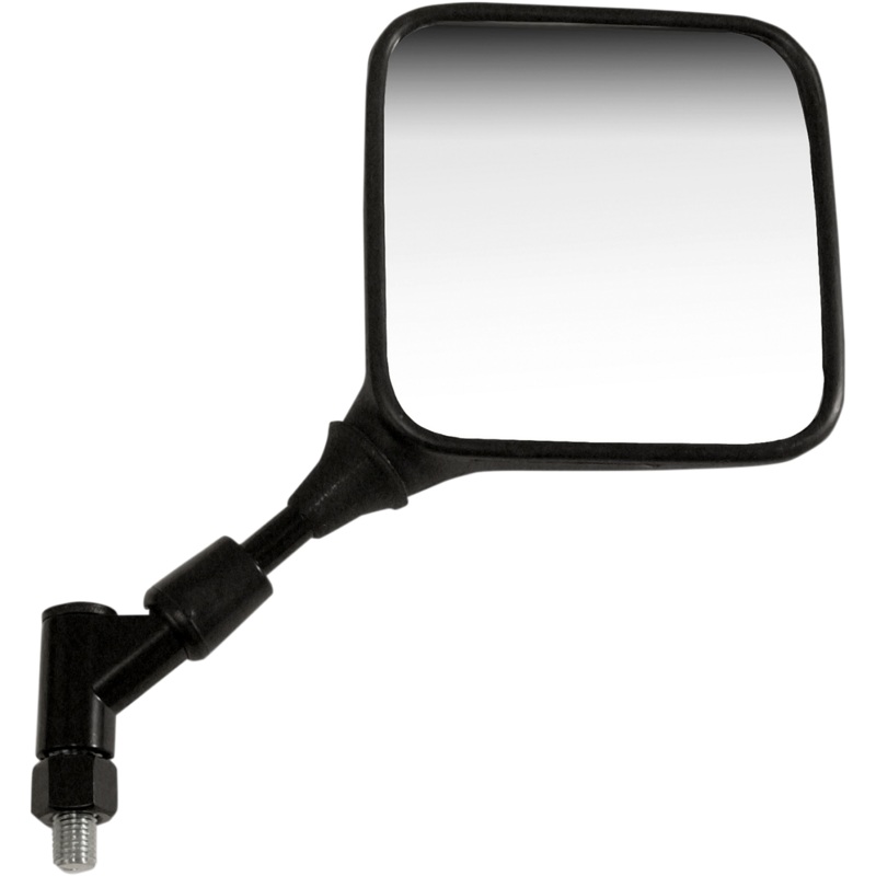 Emgo Mirror – Suzuki – Side View – Square – Black – Right 20-78201