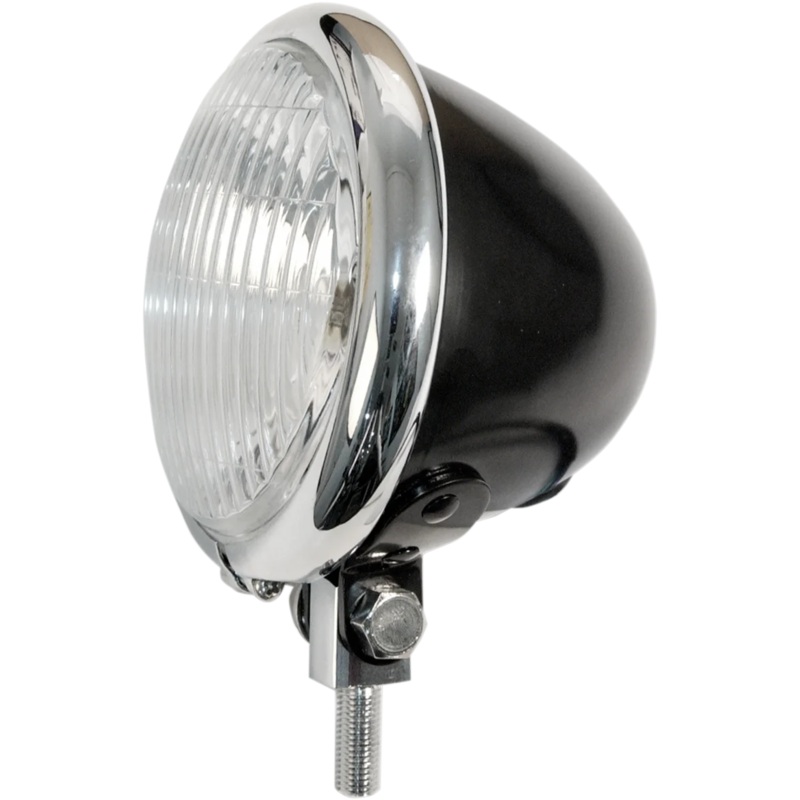Emgo 4 1/2″ Spotlamp – Black/Chrome 66-84121BC