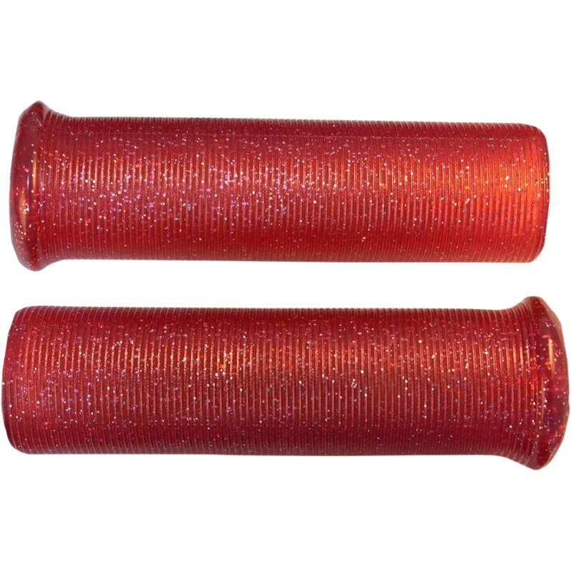 Emgo Grips – Retro – Metal – 1″ – Red 42-21114