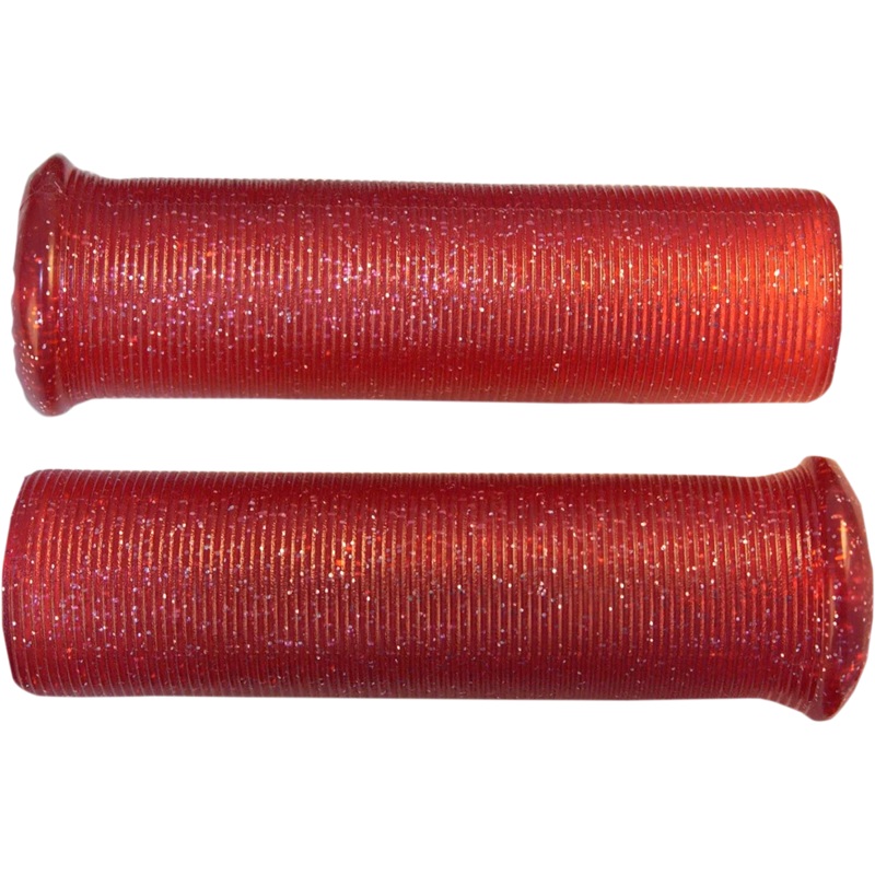 Emgo Grips – Retro – Metal – 7/8″ – Red 42-21124
