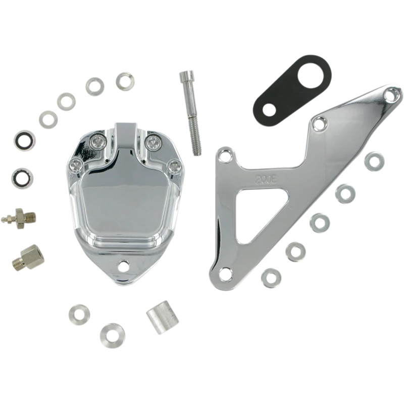 GMA Engineering Front Caliper – 74-77 FX – Smooth Chrome GMA-200ESC